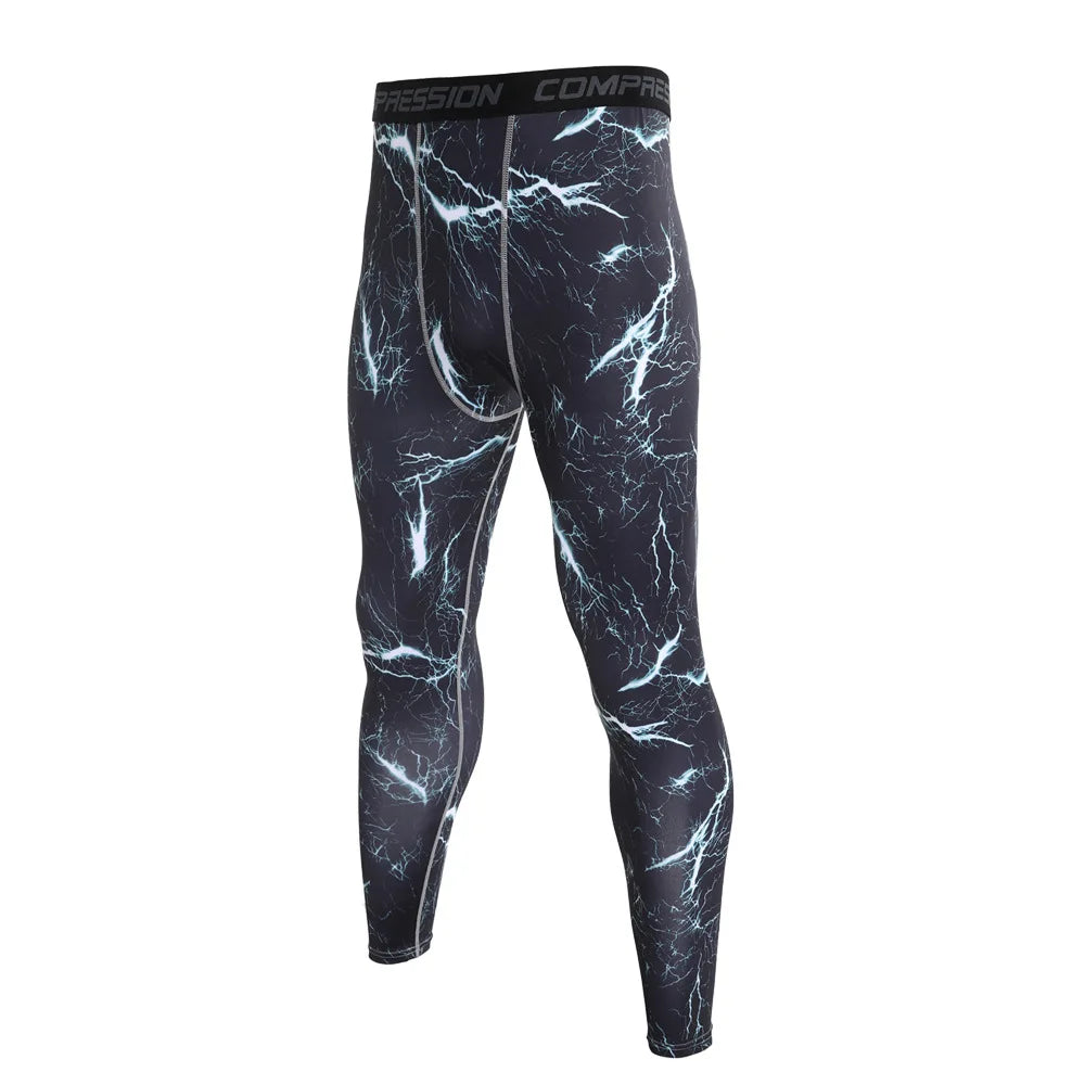 Camo Compression Jogging Tights