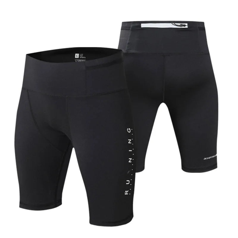 Men’s Quick Dry Compression Running Shorts