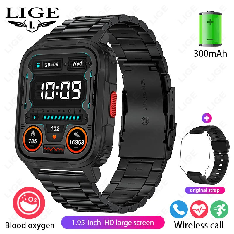 Outdoor Men’s Smartwatch with Health Monitor