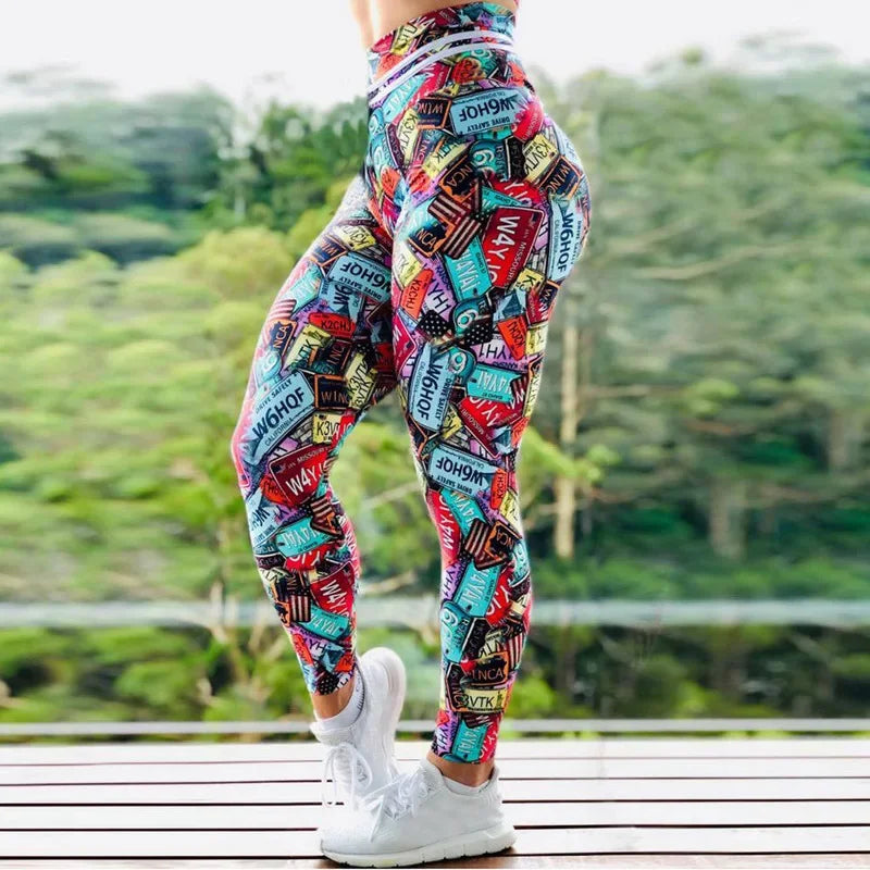 Stretchy Stylish Knitted Yoga Leggings