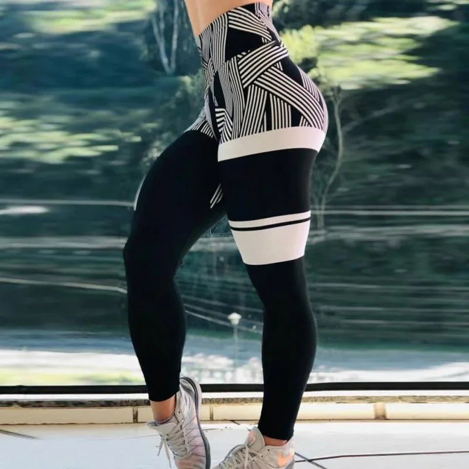 Stretchy Stylish Knitted Yoga Leggings