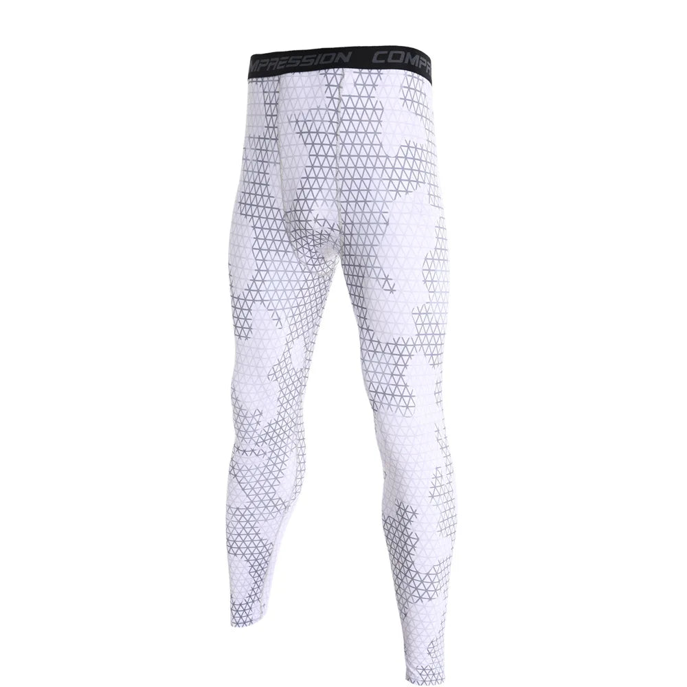 Camo Compression Jogging Tights