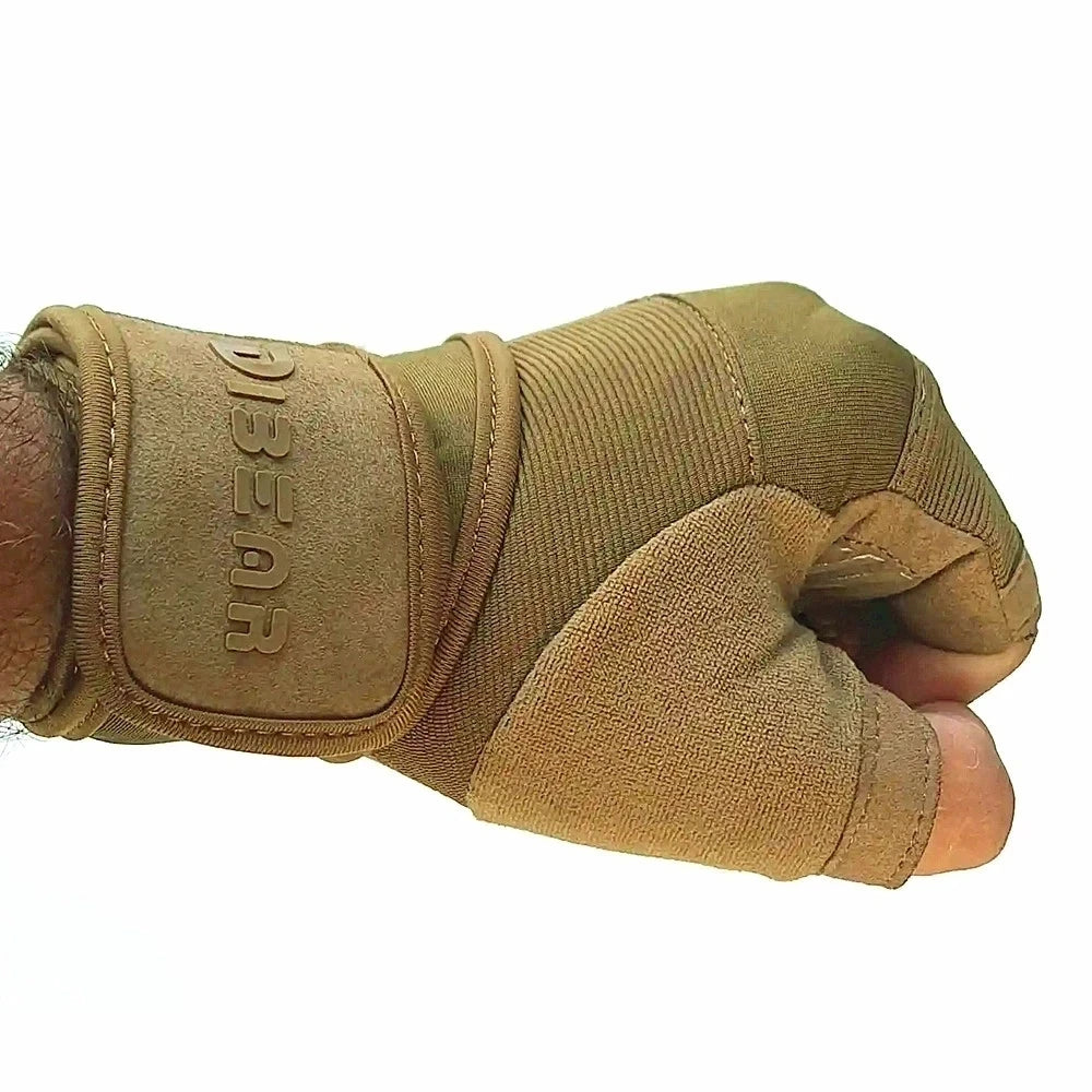 Slip Resistance Tactical Weightlifting Gloves
