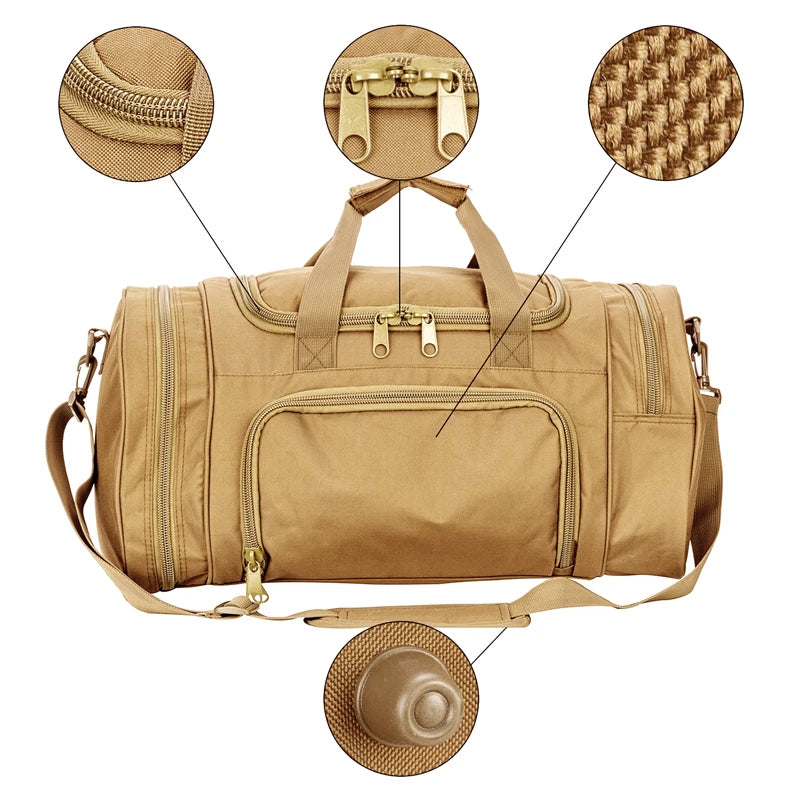 Waterproof Camo Fitness Bag