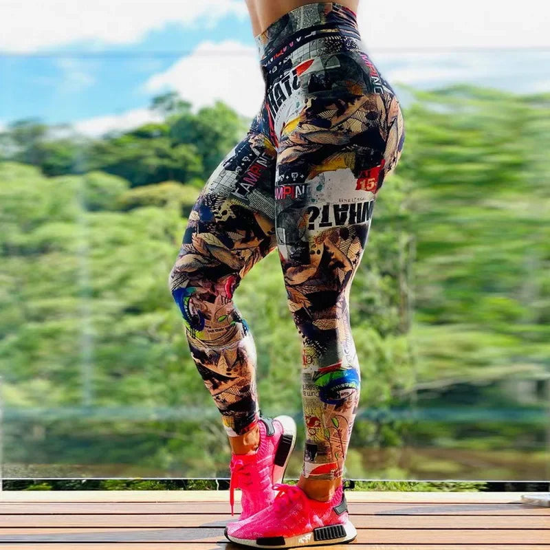 Stretchy Stylish Knitted Yoga Leggings