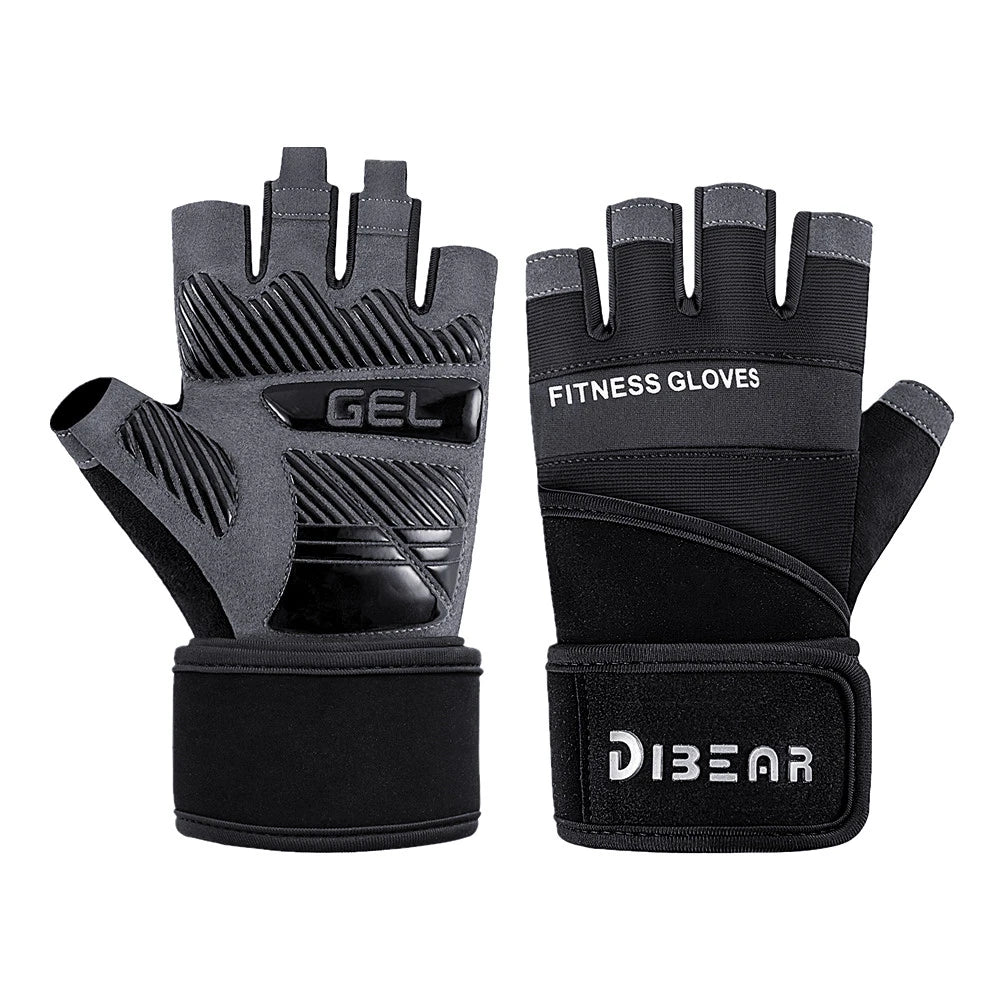 Slip Resistance Tactical Weightlifting Gloves