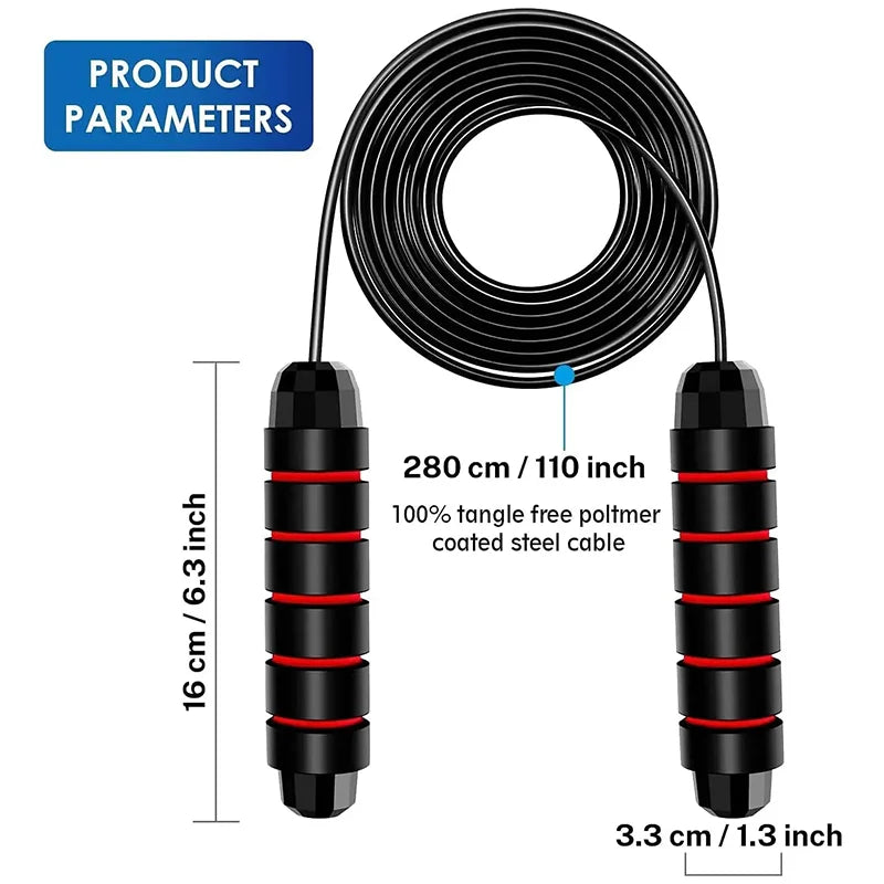 Adjustable Steel Jump Rope