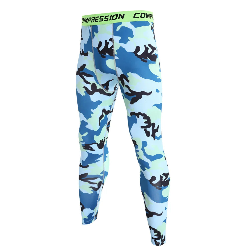 Camo Compression Jogging Tights