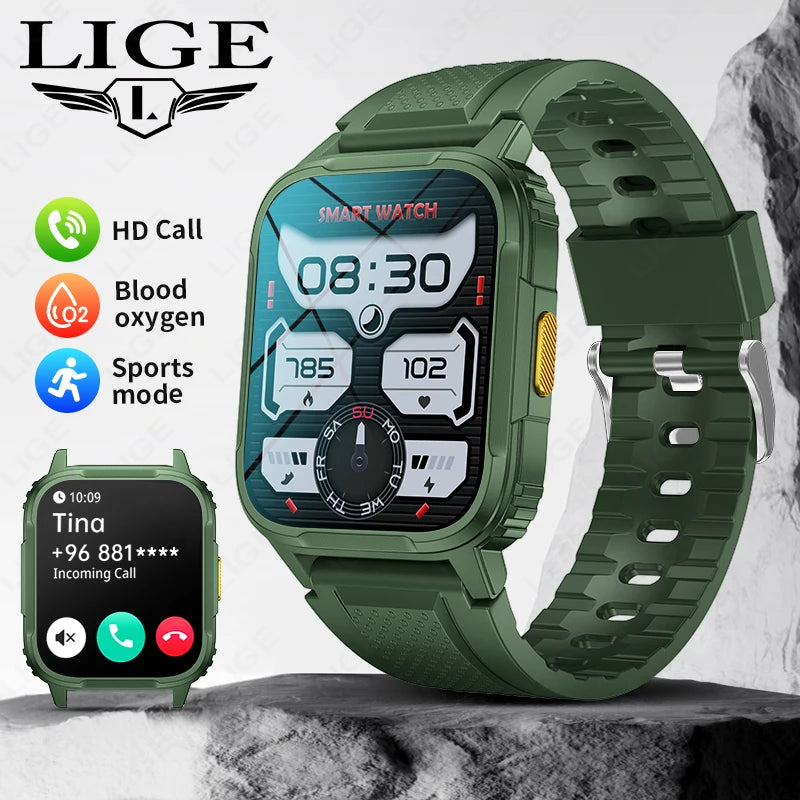 Outdoor Men’s Smartwatch with Health Monitor