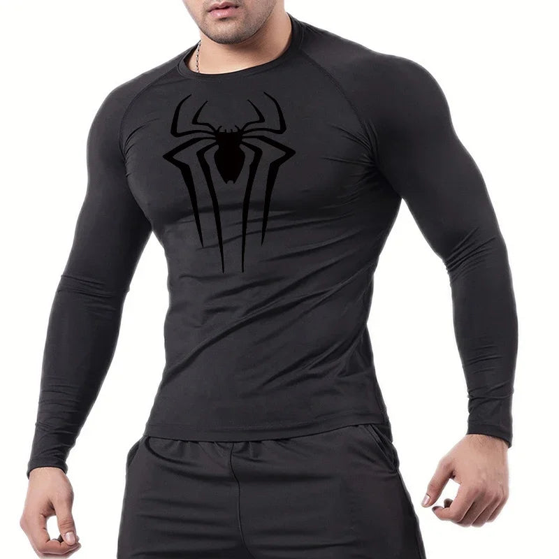 Quick Dry Breathable Casual Compression Shirt