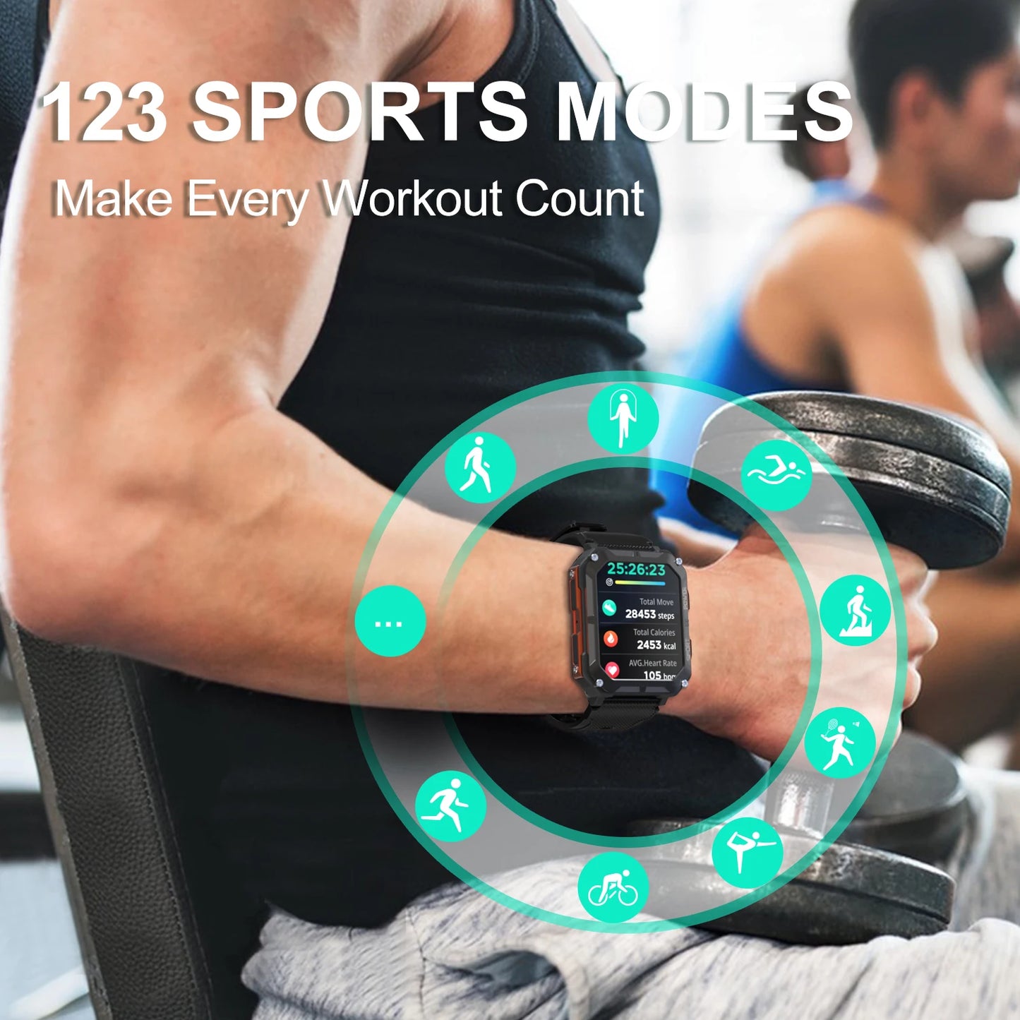 Sporty Smart Watch