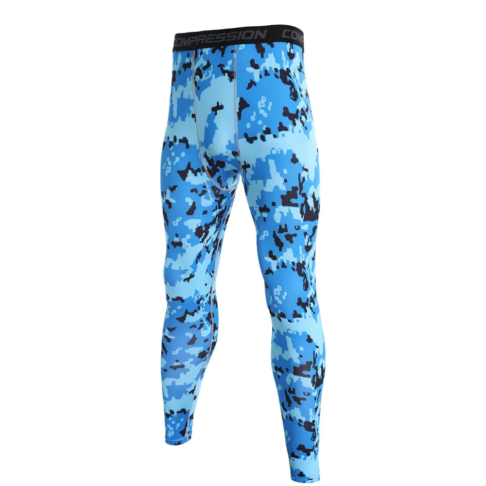 Camo Compression Jogging Tights