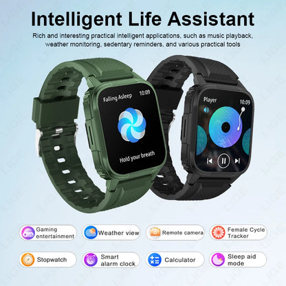 Outdoor Men’s Smartwatch with Health Monitor