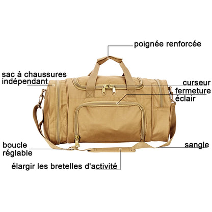 Waterproof Camo Fitness Bag