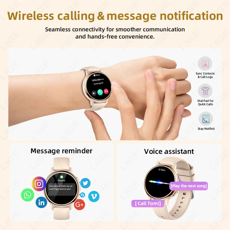 Ladies AMOLED Sport Watch with Call Feature