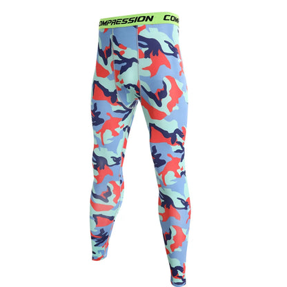 Camo Compression Jogging Tights