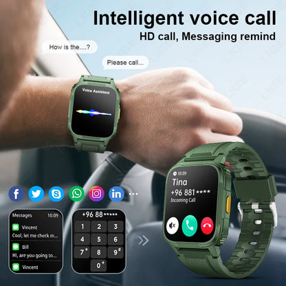 Outdoor Men’s Smartwatch with Health Monitor