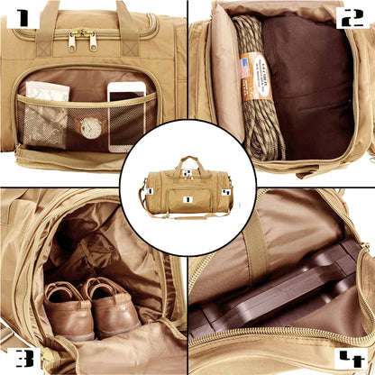 Waterproof Camo Fitness Bag